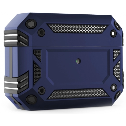 Apple AirPods Pro Kılıf Zırh Korumalı Airbag Kılıf - Lacivert