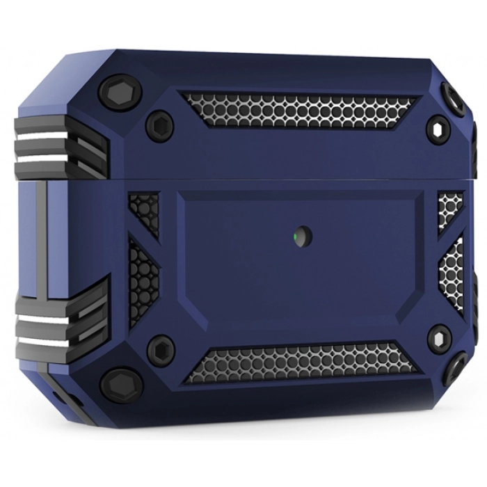 Apple AirPods Pro Kılıf Zırh Korumalı Airbag Kılıf - Lacivert