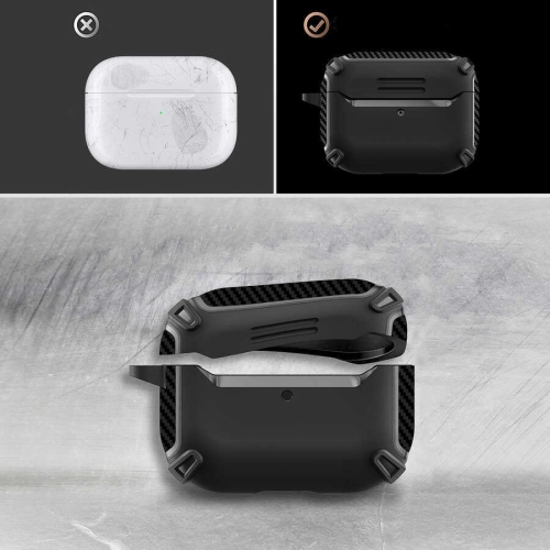 Apple Airpods Pro Kılıf Zore Airbag 26 Silikon - Lacivert
