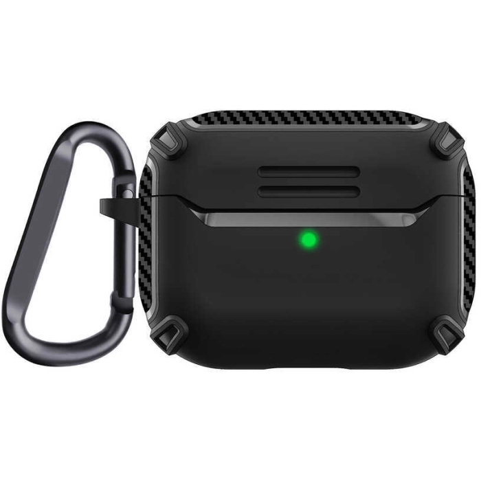 Apple Airpods Pro Kılıf Zore Airbag 26 Silikon - Siyah