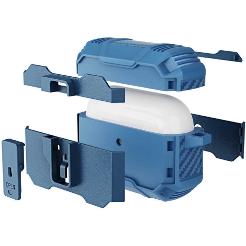 Apple Airpods Pro Kılıf Zore Airbag 27 Silikon - Siyah