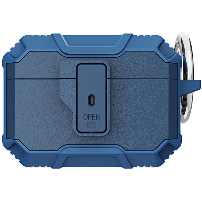 Apple Airpods Pro Kılıf Zore Airbag 27 Silikon - Lacivert