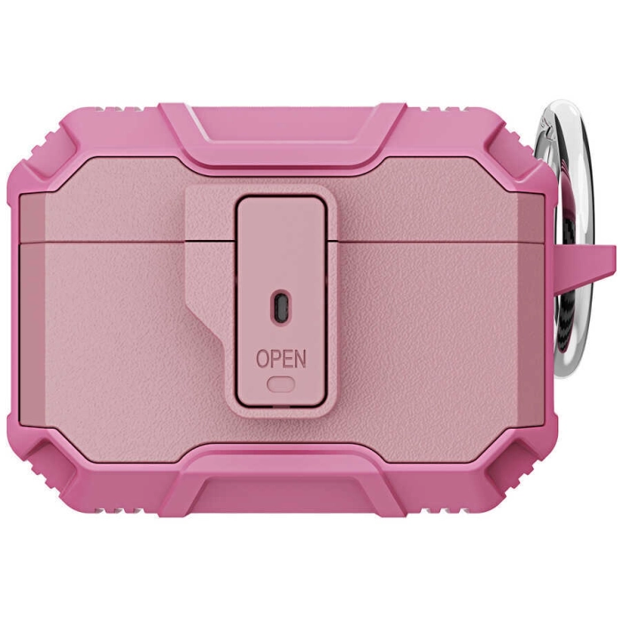 Apple Airpods Pro Kılıf Zore Airbag 27 Silikon - Pembe