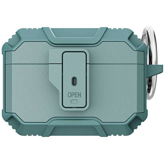 Apple Airpods Pro Kılıf Zore Airbag 27 Silikon - Yeşil