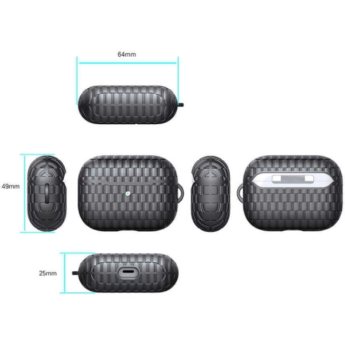 Apple Airpods Pro Zore Airbag 18 Kılıf - Siyah