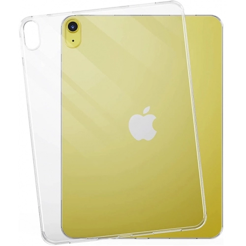 Apple iPad 10.9 2022 (10. Nesil) İnce Şeffaf Tablet Süper Silikon - Şeffaf