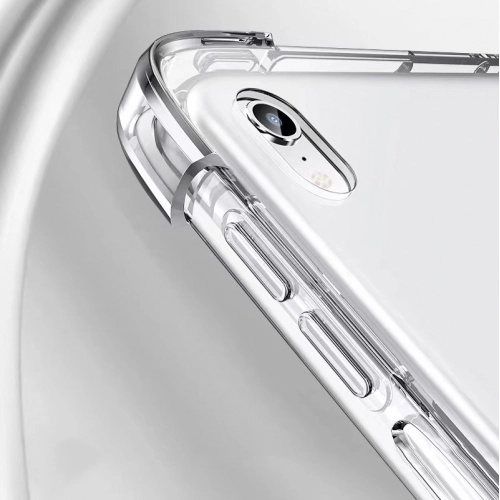 Apple iPad 10.9 2022 (10. Nesil) Kılıf Şeffaf Kenarları Airbag Anti-Shock Kılıf