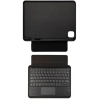 Apple iPad 10.9 2022 (10. Nesil) Klavyeli Kılıf Zore Border Keyboard Bluetooh Bağlantılı Standlı Tablet Kılıfı - Siyah
