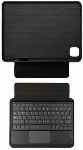 Apple iPad 10.9 2022 (10. Nesil) Klavyeli Kılıf Zore Border Keyboard Bluetooh Bağlantılı Standlı Tablet Kılıfı - Siyah