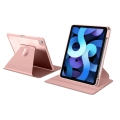 Apple iPad 10.9 2022 (10. Nesil) Tablet Kılıf Zore Nayn Dönebilen Standlı Kapak - Pembe