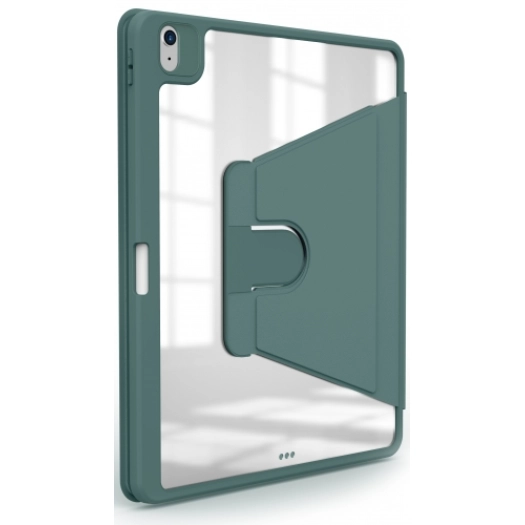 Apple iPad 10.9 2022 (10. Nesil) Tablet Kılıf Zore Nayn Dönebilen Standlı Kapak - Yeşil