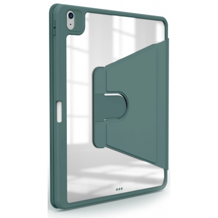Apple iPad 10.9 2022 (10. Nesil) Tablet Kılıf Zore Nayn Dönebilen Standlı Kapak - Yeşil