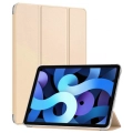Apple iPad 10.9 2022 (10. Nesil) Tablet Kılıfı 1-1 Standlı Smart Cover Kapak - Gold