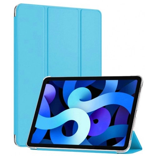 Apple iPad 10.9 2022 (10. Nesil) Tablet Kılıfı 1-1 Standlı Smart Cover Kapak - Mavi