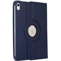 Apple iPad 10.9 2022 (10. Nesil) Tablet Kılıfı 360 Derece Dönebilen Standlı Kapak - Lacivert