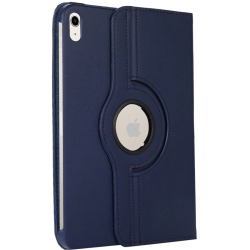 Apple iPad 10.9 2022 (10. Nesil) Tablet Kılıfı 360 Derece Dönebilen Standlı Kapak - Lacivert