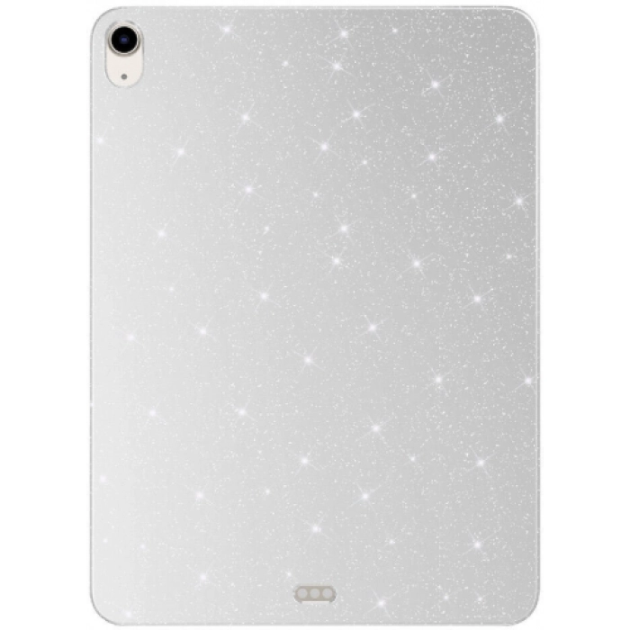 Apple iPad 10.9 2022 (10. Nesil) Tablet Kılıfı  Glittered Shiny Look Tablet Koton Case - Gümüş