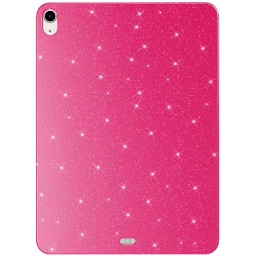 Apple iPad 10.9 2022 (10. Nesil) Tablet Kılıfı Glittered Shiny Look Tablet Koton Case - Pembe Koyu