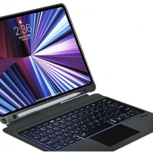 Apple iPad 10. Nesil 2022 10.9 Wiwu Mag Touch Klavyeli Standlı Kılıf