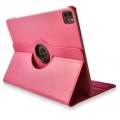 Apple iPad Pro 11 inç 2020 Tablet Kılıfı 360 Derece Dönebilen Standlı Kapak - Pembe