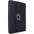 Apple iPad Pro 12.9 inç 2020 Tablet Kılıfı 360 Derece Dönebilen Standlı Kapak - Siyah