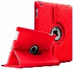 Apple iPad 2 Tablet Kılıfı 360 Derece Dönebilen Standlı Kapak - Kırmızı
