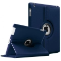 Apple iPad 4 Tablet Kılıfı 360 Derece Dönebilen Standlı Kapak - Lacivert