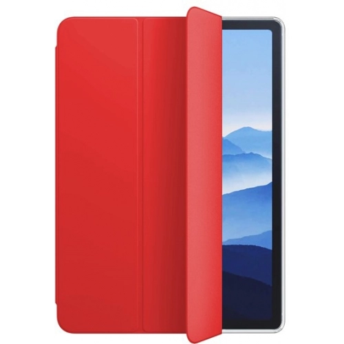 Apple iPad Air 10.9 2022 (5.Nesil) Tablet Kılıfı 1-1 Standlı Smart Cover Kapak - Kırmızı