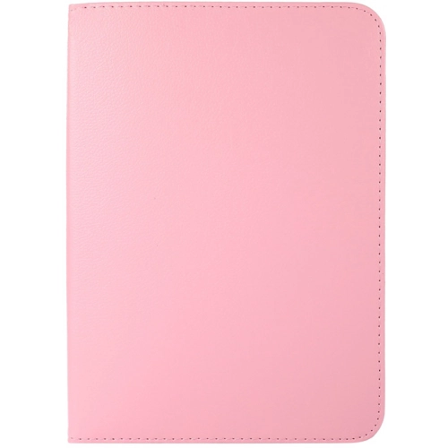 Apple iPad Air 10.9 2022 (5.Nesil) Tablet Kılıfı 360 Derece Dönebilen Standlı Kapak - Açık Pembe