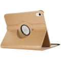 Apple iPad Air 10.9 2022 (5.Nesil) Tablet Kılıfı 360 Derece Dönebilen Standlı Kapak - Gold