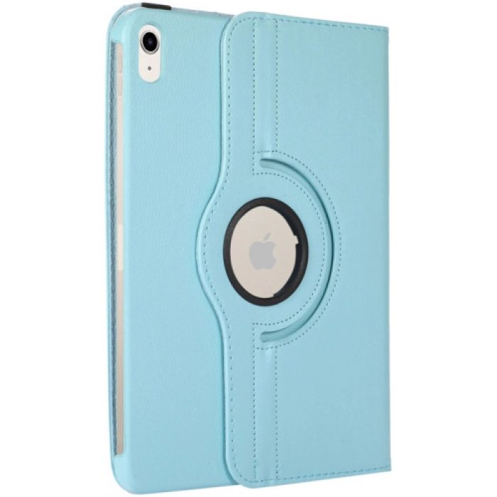 Apple iPad Air 10.9 2022 (5.Nesil) Tablet Kılıfı 360 Derece Dönebilen Standlı Kapak - Mavi