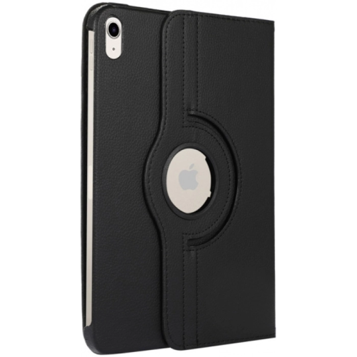 Apple iPad Air 10.9 2022 (5.Nesil) Tablet Kılıfı 360 Derece Dönebilen Standlı Kapak - Siyah