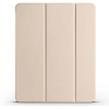 Apple iPad Air 10.9 2022 (5.Nesil) Tablet Kılıfı Flip Smart Standlı Kalem Bölmeli Akıllı Kapak Smart Cover - Gold