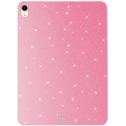 Apple iPad Air 10.9 2022 (5.Nesil) Tablet Kılıfı  Glittered Shiny Look Tablet Koton Case - Pembe