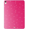 Apple iPad Air 10.9 2022 (5.Nesil) Tablet Kılıfı  Glittered Shiny Look Tablet Koton Case - Pembe Koyu