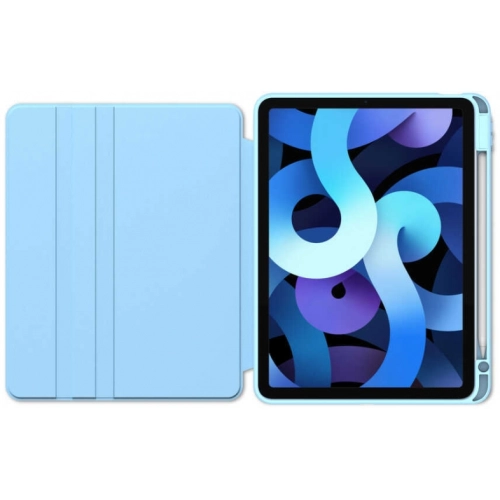 Apple iPad Air 11 2024 Kılıf Zore Nayn Dönebilen Standlı Kılıf - Pembe