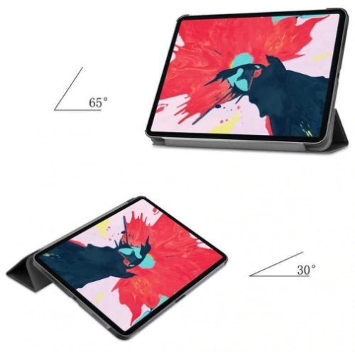 Apple iPad Air 11 2024 Tablet Kılıfı Flip Smart Standlı Akıllı Kapak Smart Cover - Gold