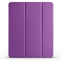 Apple iPad Air 11 2024 Tablet Kılıfı Flip Smart Standlı Kalem Bölmeli Akıllı Kapak Smart Cover - Mor