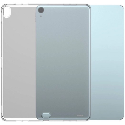 Apple iPad Air 11 2025 Kılıf İnce Şeffaf Tablet Süper Silikon - Şeffaf