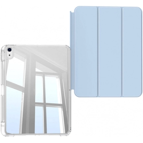 Apple iPad Air 13 2024 Kılıf Magnetik Ayrılabilen Airbagli Sliding Silikon Tablet Kapak - Lavender