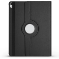 Apple iPad Air 13 2024 Tablet Kılıfı 360 Derece Dönebilen Standlı Kapak - Siyah