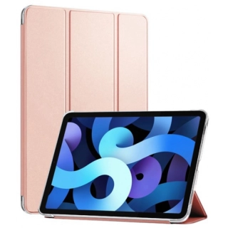 Apple iPad Air 4 10.9 inç 2020  Tablet Kılıfı 1-1 Standlı Smart Cover Kapak - Rose Gold