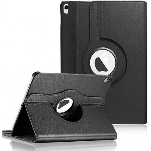 Apple iPad Air 4 10.9 inç 2020  Tablet Kılıfı 360 Derece Dönebilen Standlı Kapak - Siyah