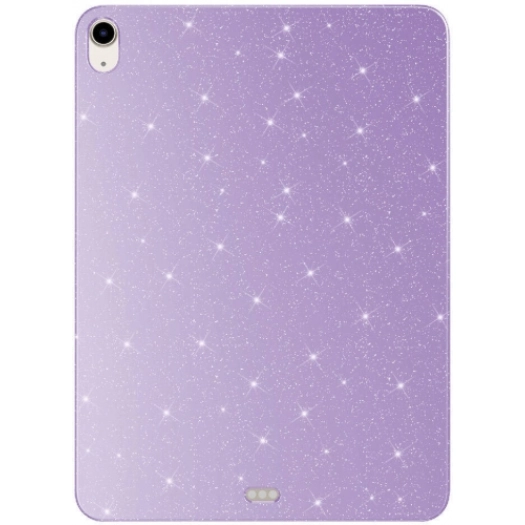 Apple iPad Air 4 10.9 inç 2020  Tablet Kılıfı  Glittered Shiny Look Tablet Koton Case - Lila
