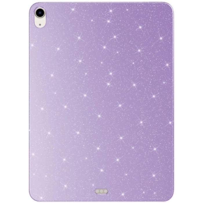 Apple iPad Air 4 10.9 inç 2020  Tablet Kılıfı  Glittered Shiny Look Tablet Koton Case - Lila