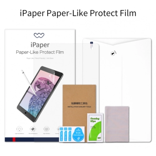 Apple iPad Mini 2021 (6.Nesil) Ekran Koruyucu Parmak İzi Bırakmayan Kağıt Hissi Paper-Like Serisi