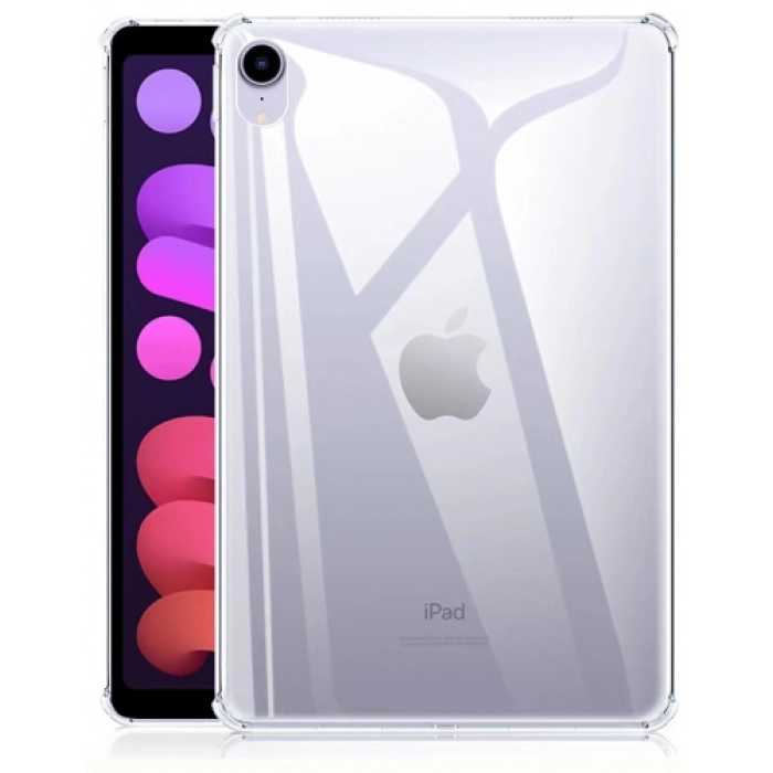 Apple iPad Mini 2021 (6.Nesil) Kılıf Şeffaf Kenarları Airbag Anti-Shock Kılıf