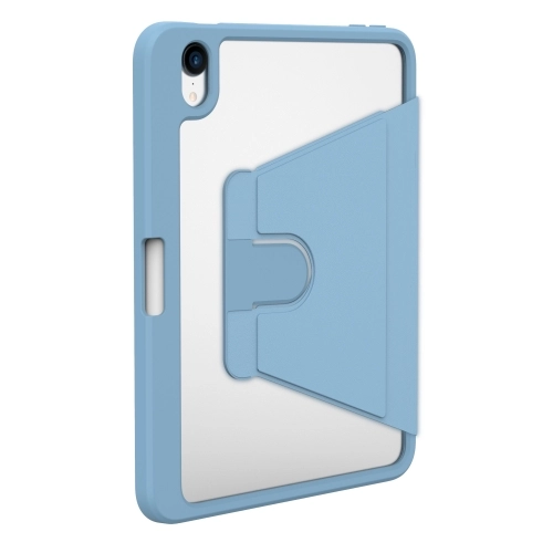 Apple iPad Mini 2021 (6.Nesil) Tablet Kılıf Zore Nayn Dönebilen Standlı Kapak - Mavi