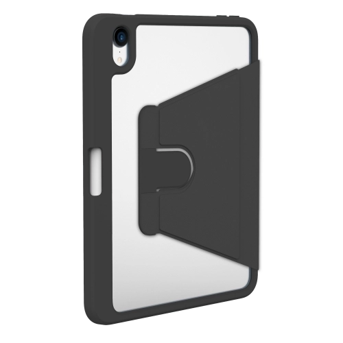 Apple iPad Mini 2021 (6.Nesil) Tablet Kılıf Zore Nayn Dönebilen Standlı Kapak - Siyah