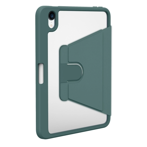 Apple iPad Mini 2021 (6.Nesil) Tablet Kılıf Zore Nayn Dönebilen Standlı Kapak - Yeşil